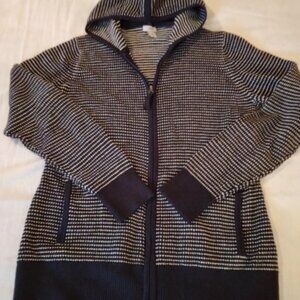 Hooded Zip Front Hoodie